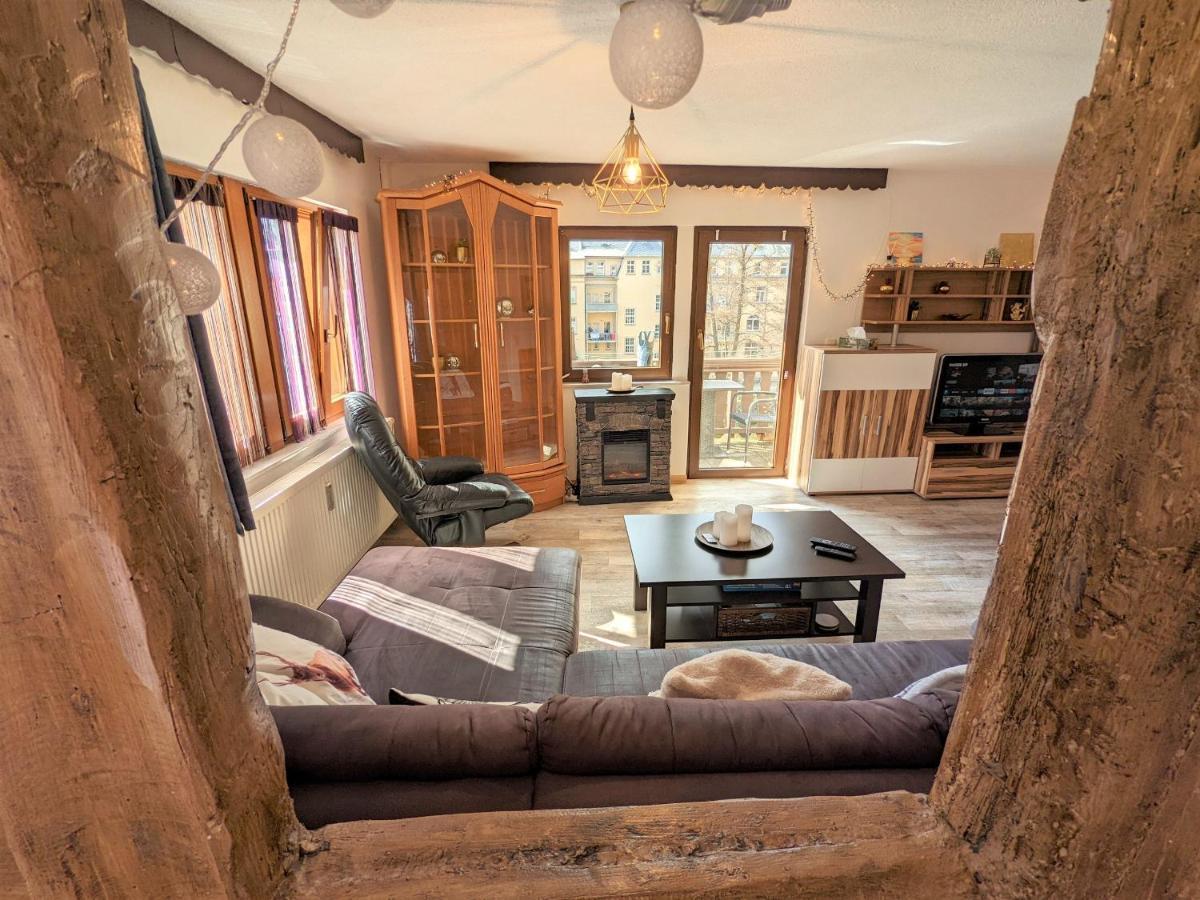 Urlaubstraum Mit Pool, Terrasse & Fluss Im Garten - Ut Apartman Sebnitz Kültér fotó