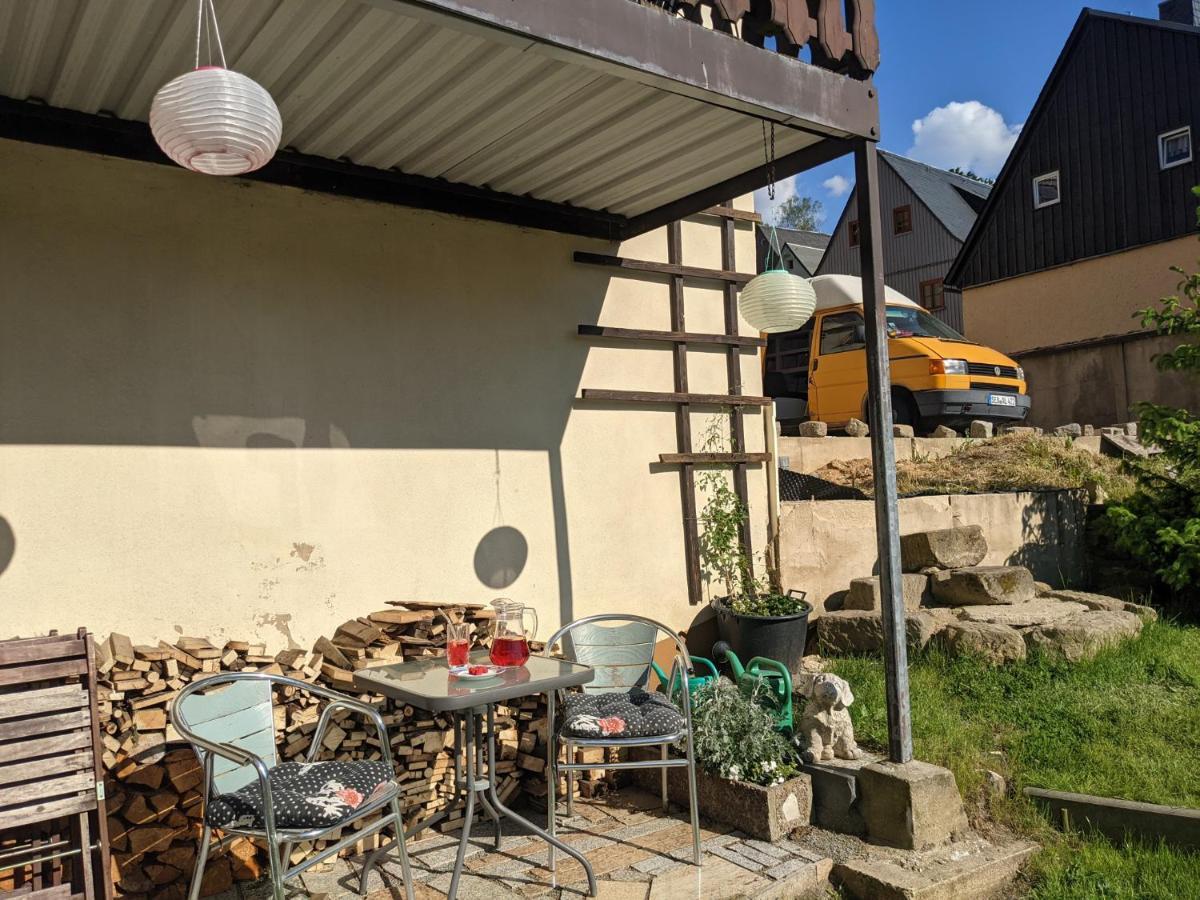 Urlaubstraum Mit Pool, Terrasse & Fluss Im Garten - Ut Apartman Sebnitz Kültér fotó