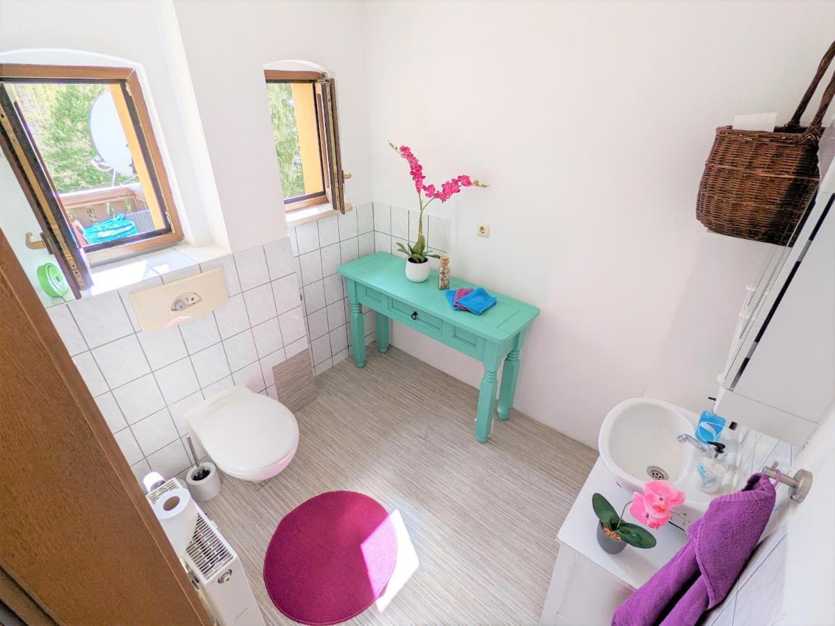 Urlaubstraum Mit Pool, Terrasse & Fluss Im Garten - Ut Apartman Sebnitz Kültér fotó